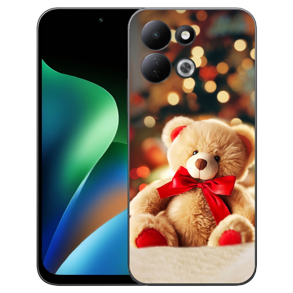 mmCase gél tok a Xiaomi Redmi 17 4G/5G-hez – plüss mackó