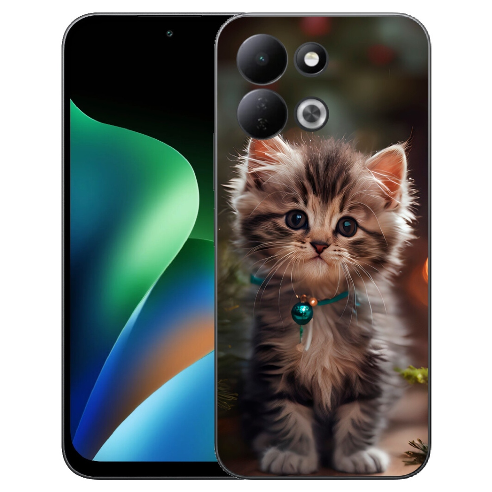 mmCase gél tok a Xiaomi Redmi 17 4G/5G-hez – aranyos cica 11