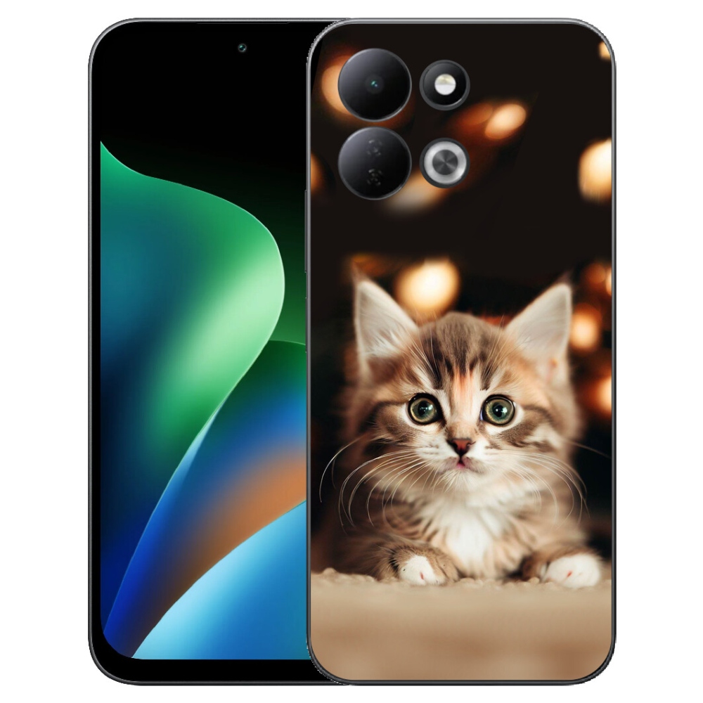 mmCase gél tok a Xiaomi Redmi 17 4G/5G-hez – aranyos kiscica 2