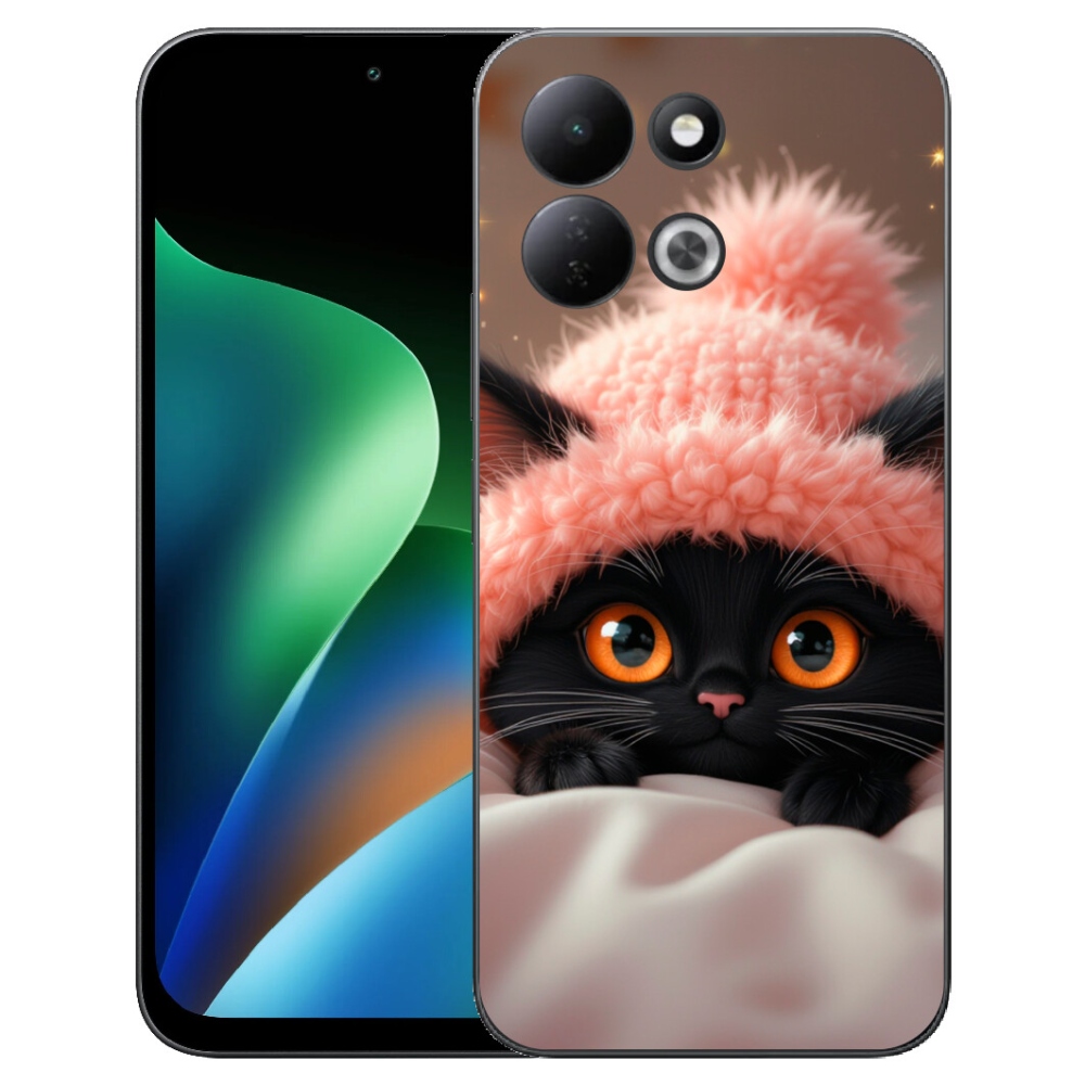 mmCase gél tok a Xiaomi Redmi 17 4G/5G-hez – aranyos cica 7