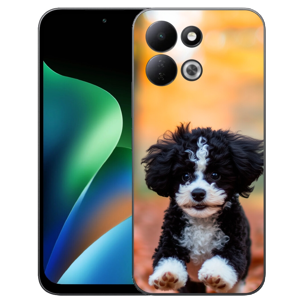 mmCase gél tok a Xiaomi Redmi 17 4G/5G-hez – aranyos kiskutya 2