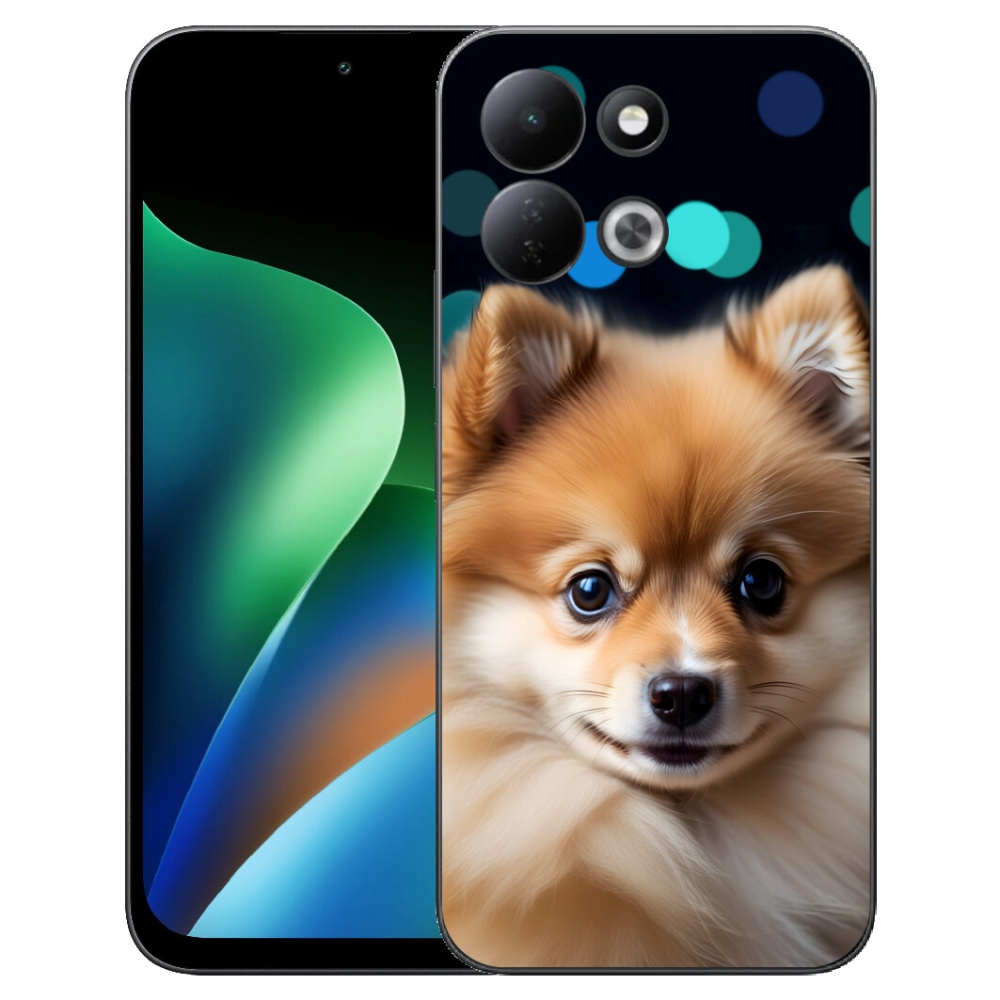 mmCase géltok a Xiaomi Redmi 17 4G/5G-hez – aranyos pomerániai