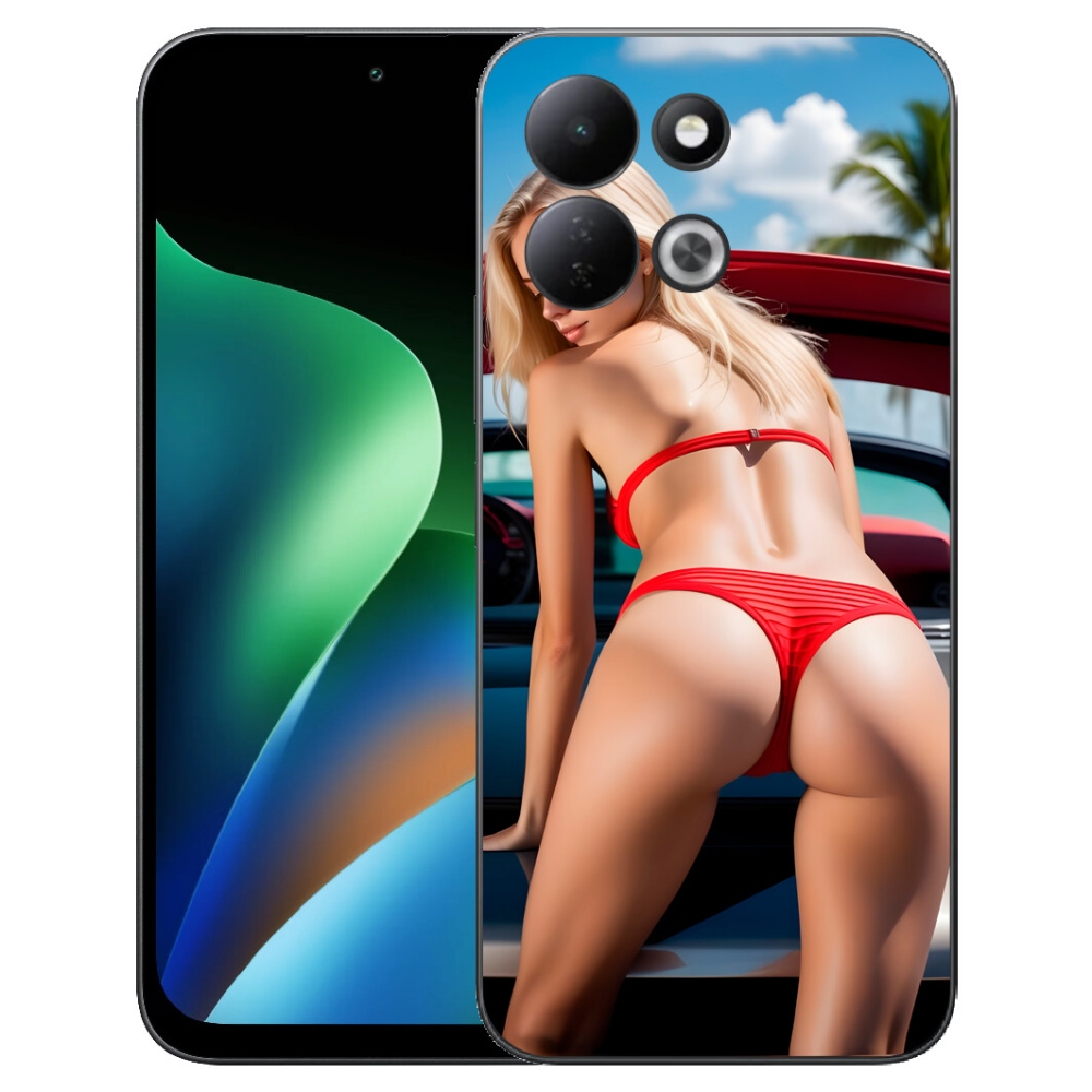 mmCase gélhuzat a Xiaomi Redmi 17 4G/5G-hez – szexi nő 2