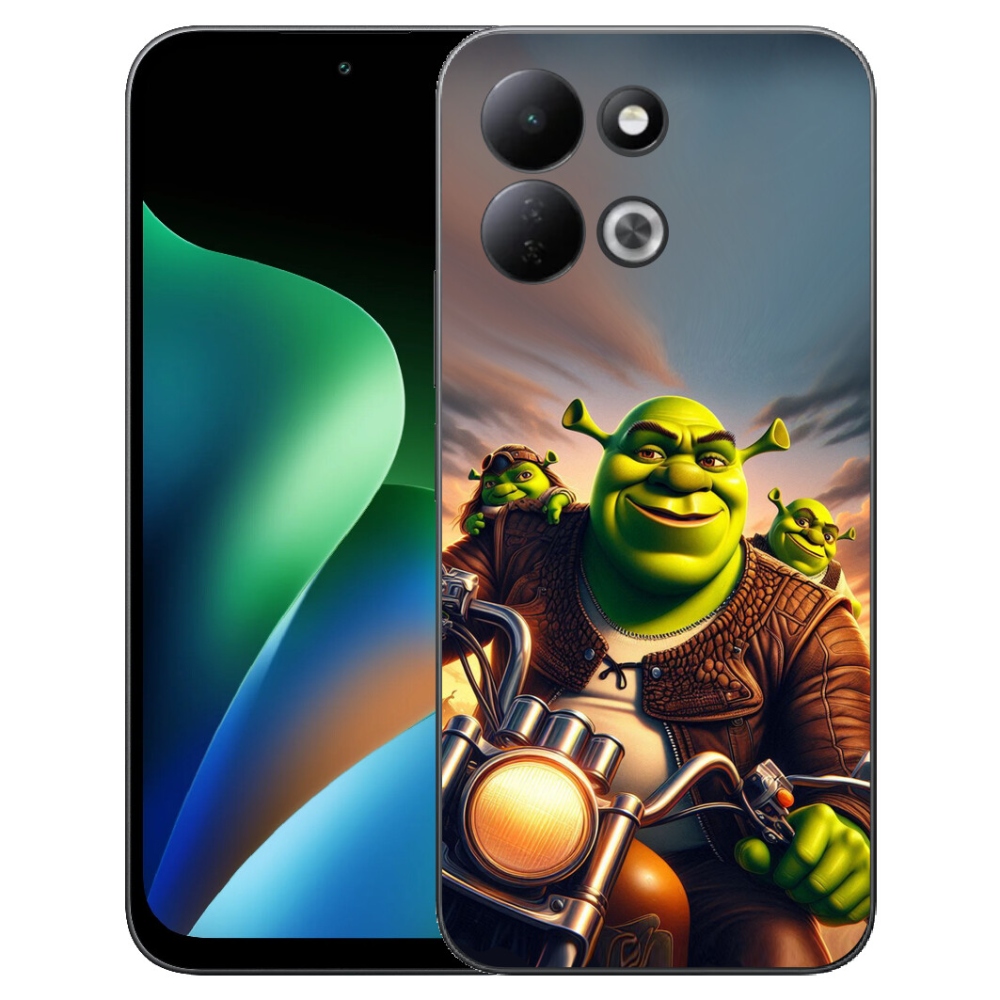 mmCase géltok a Xiaomi Redmi 17 4G/5G-hez – Shrek motoron