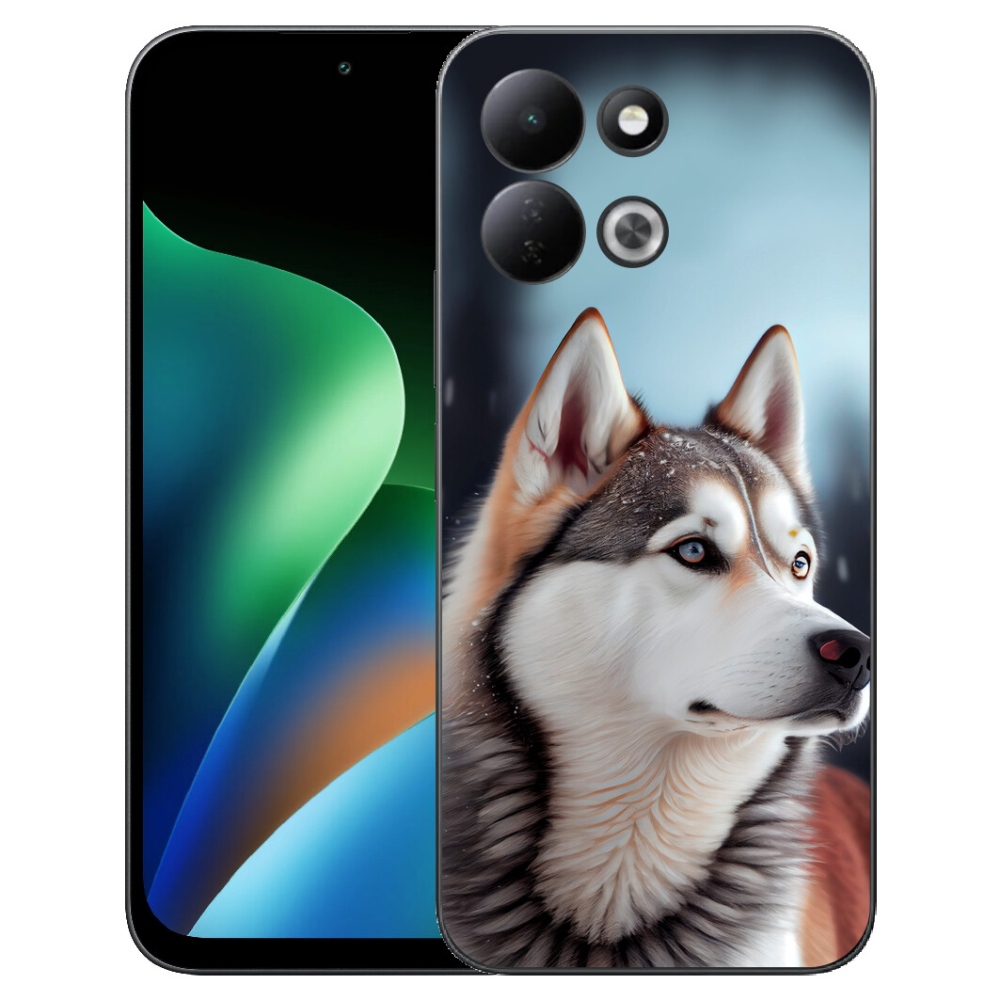 mmCase géltok a Xiaomi Redmi 17 4G/5G-hez – szibériai husky