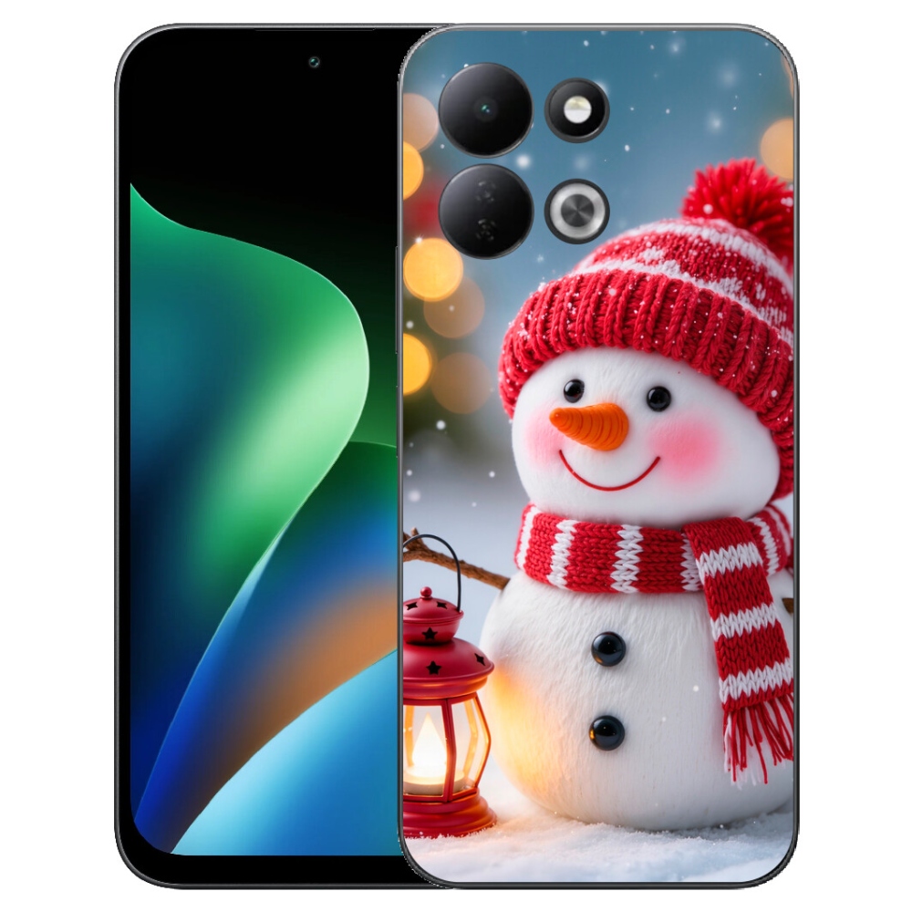 mmCase géltok a Xiaomi Redmi 17 4G/5G-hez – hóember 2