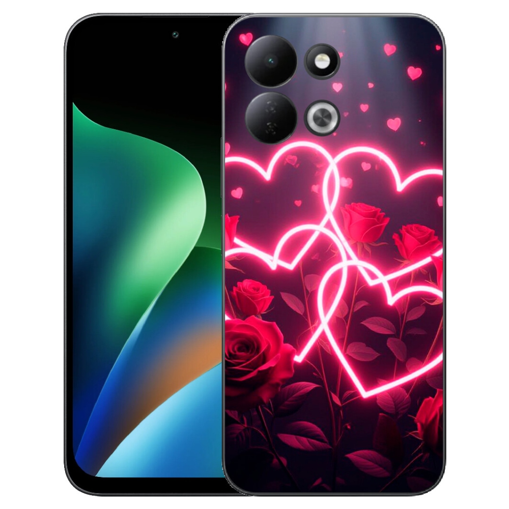 mmCase gél tok a Xiaomi Redmi 17 4G/5G-hez – a szerelem szíve