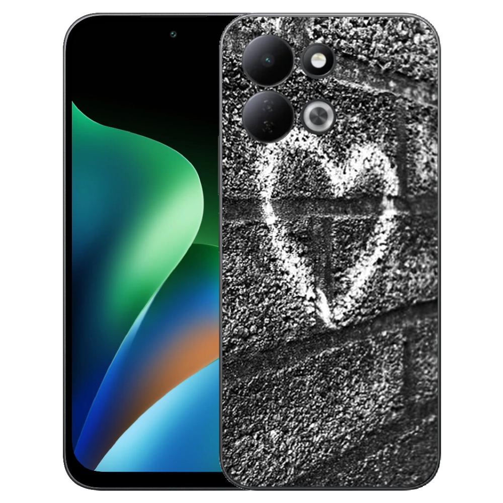 mmCase géltok a Xiaomi Redmi 17 4G/5G-hez – szív a falon