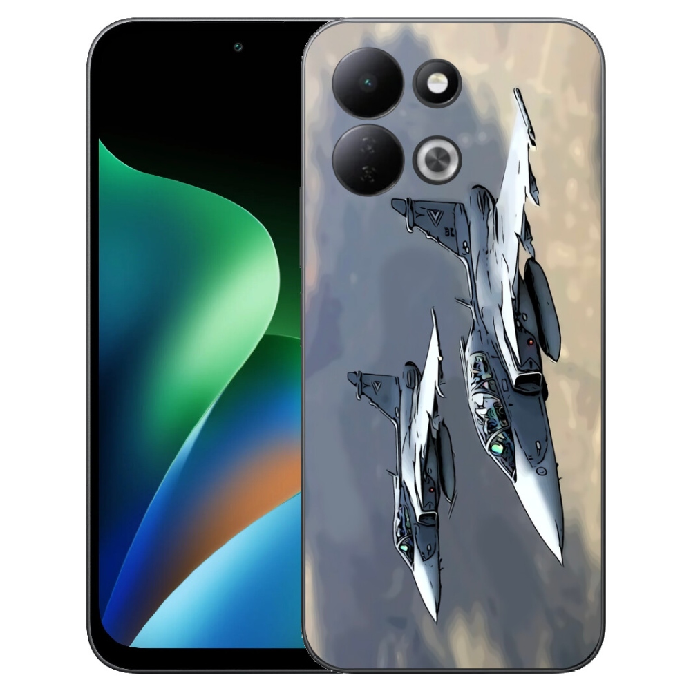 mmCase gél tok a Xiaomi Redmi 17 4G/5G-hez – vadászgépek