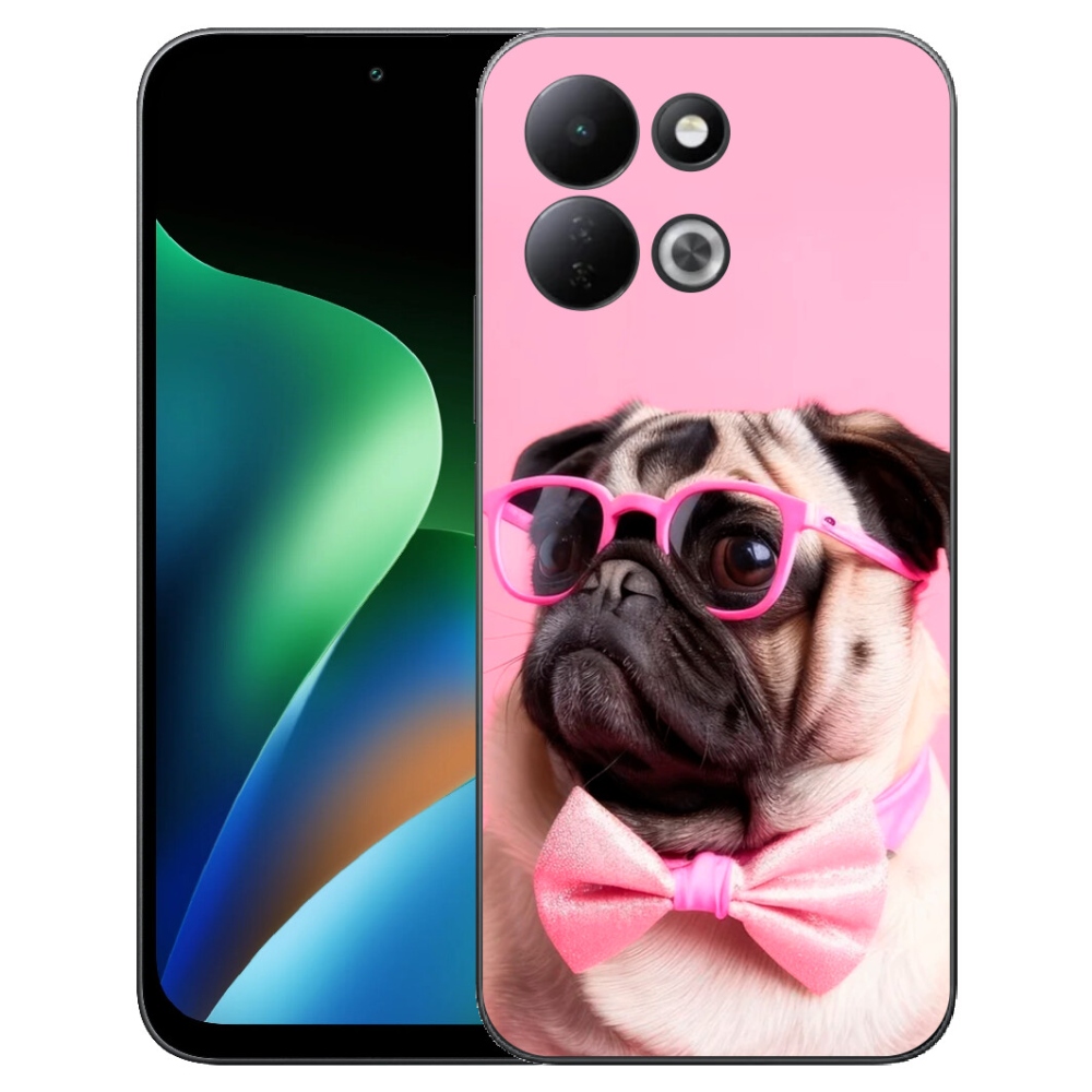 mmCase géltok a Xiaomi Redmi 17 4G/5G-hez – stílusos mopsz