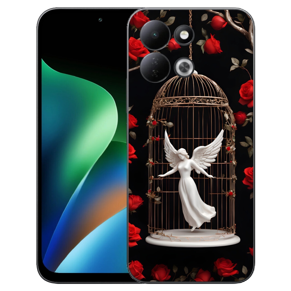 mmCase gélhuzat a Xiaomi Redmi 17 4G/5G-hez – a fogságba ejtett angyal