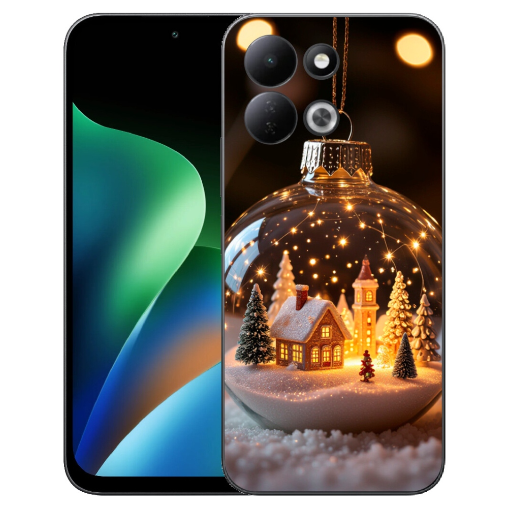 mmCase géltok a Xiaomi Redmi 17 4G/5G-hez – karácsonyi gömb 3