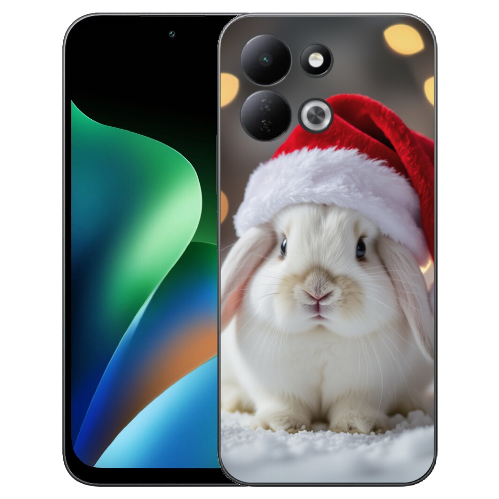 mmCase géltok a Xiaomi Redmi 17 4G/5G-hez – karácsonyi nyuszi