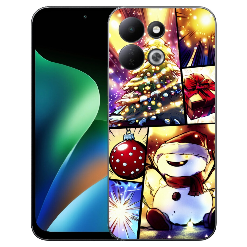 mmCase géltok a Xiaomi Redmi 17 4G/5G-hez – karácsonyi motívumok 1