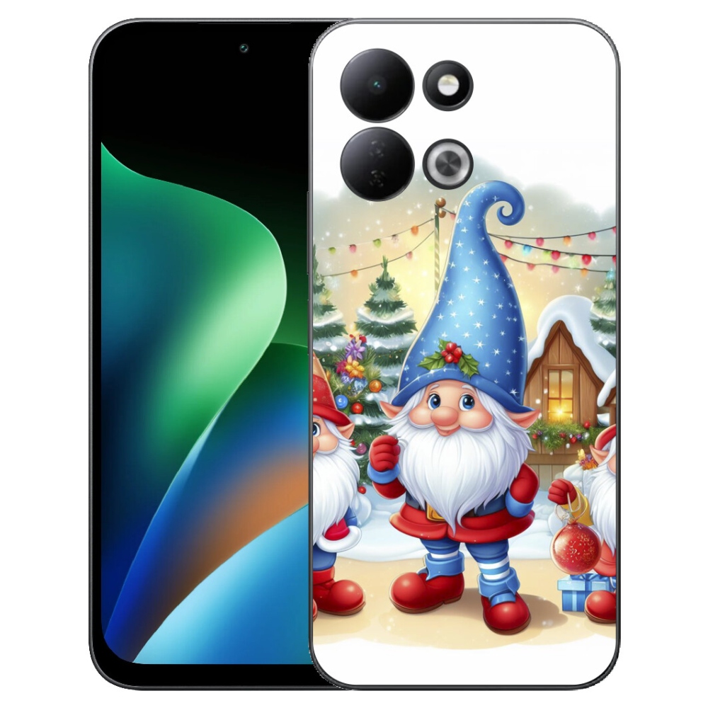 mmCase géltok a Xiaomi Redmi 17 4G/5G-hez – karácsonyi manók