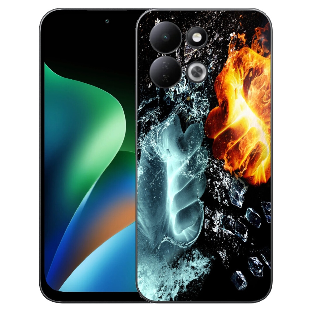 mmCase géltok a Xiaomi Redmi 17 4G/5G-hez – víz és tűz