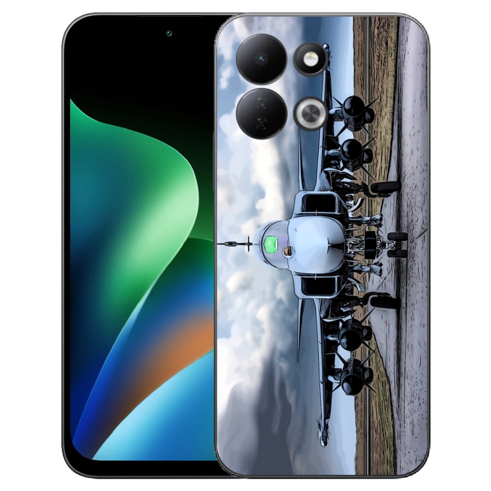 mmCase géltok a Xiaomi Redmi 17 4G/5G-hez – katonai repülőgép