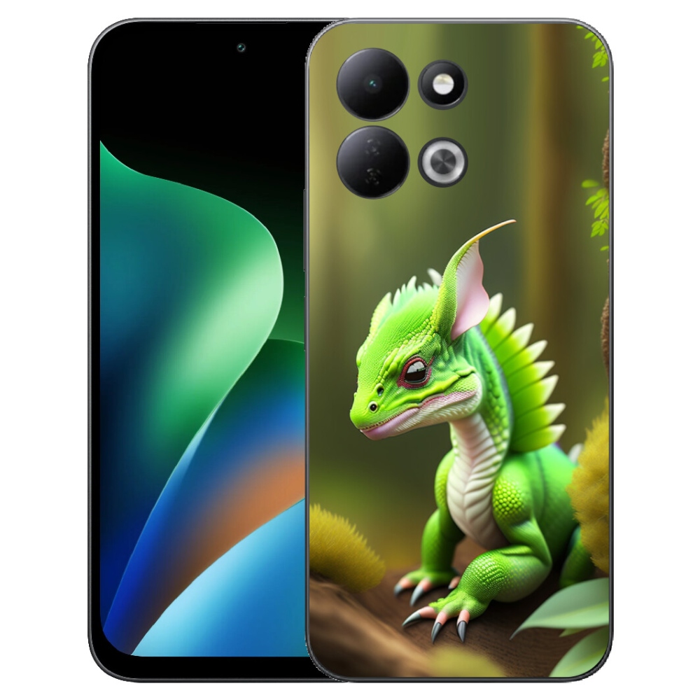 mmCase géltok a Xiaomi Redmi 17 4G/5G-hez – zöld sárkány