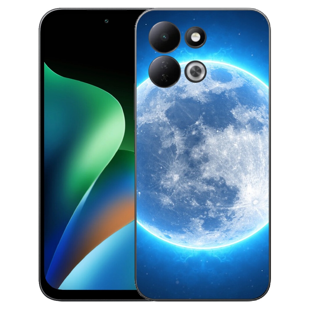 mmCase gél tok a Xiaomi Redmi 17 4G/5G-hez – földgömb