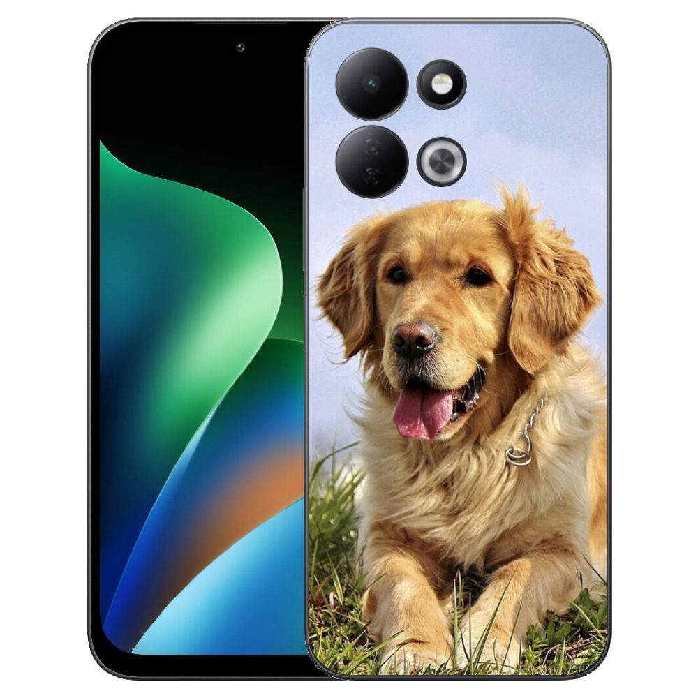 mmCase géltok a Xiaomi Redmi 17 4G/5G-hez – arany retriever