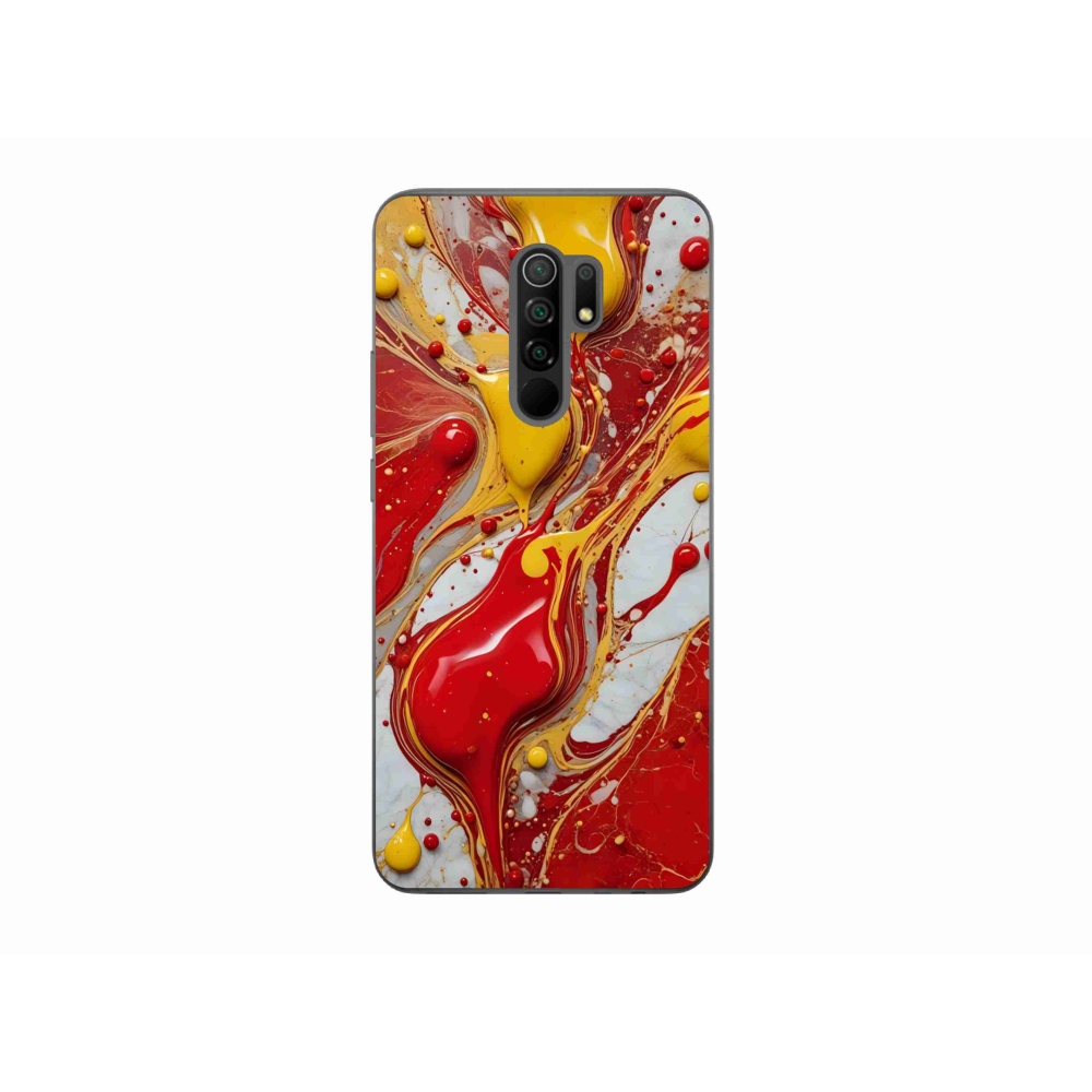 Gél borítás mmCase a Xiaomi Redmi 9-hez - absztrakt motívum 42