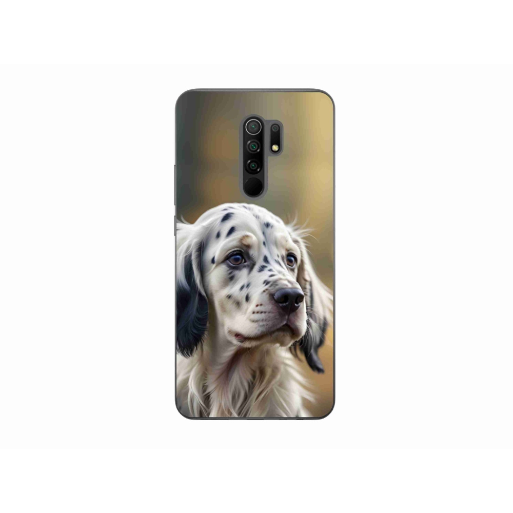 Gél borítás mmCase a Xiaomi Redmi 9-hez - English Setter