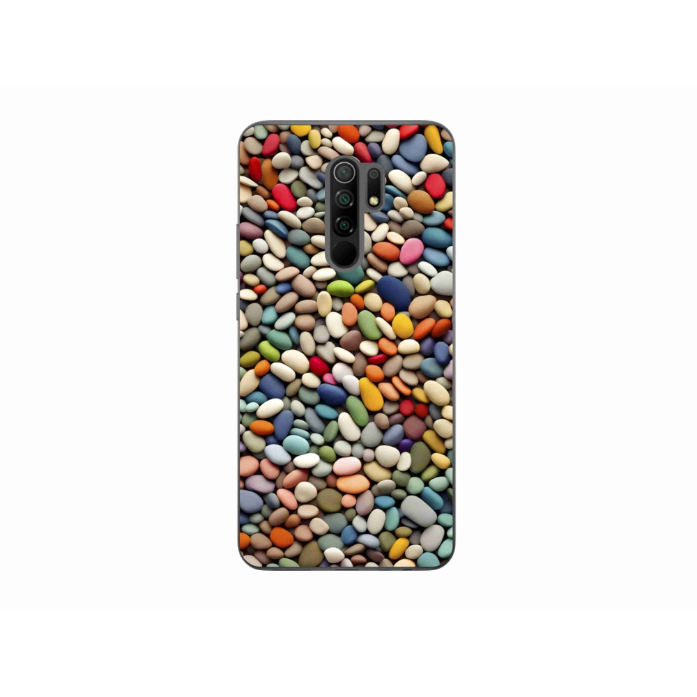 Gél borító mmCase a Xiaomi Redmi 9-hez - színes strasszkövek 2