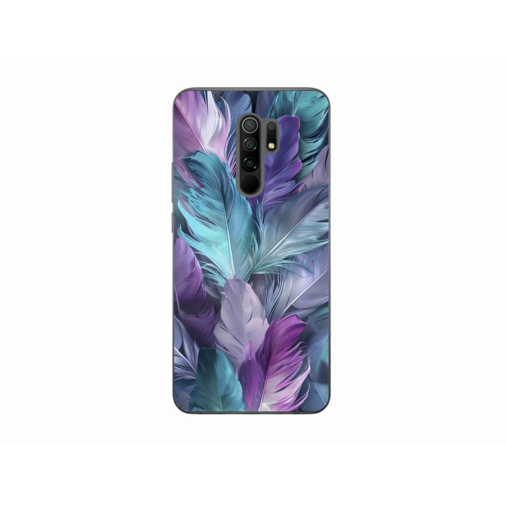 Gél borítás mmCase a Xiaomi Redmi 9-hez - színes toll 2