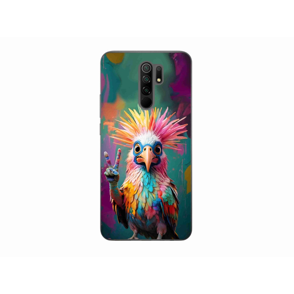 Gél borítás mmCase a Xiaomi Redmi 9-hez - színes lázadó