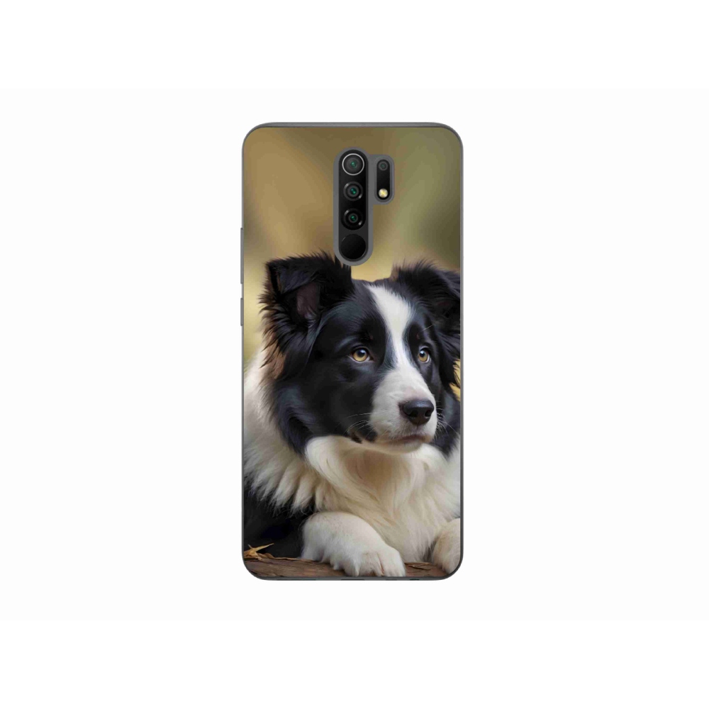 Gél borító mmCase a Xiaomi Redmi 9-hez - border colie 2