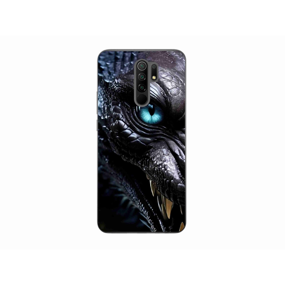 Gél borítás mmCase a Xiaomi Redmi 9-hez - sárkány nézet