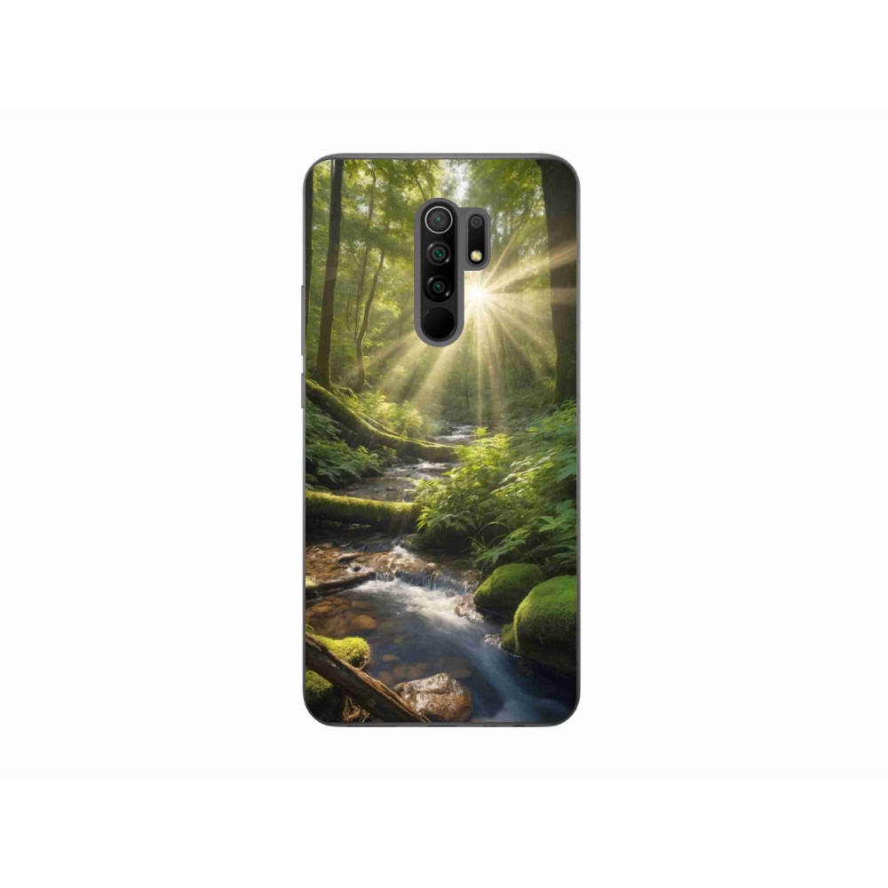 Gél borító mmCase a Xiaomi Redmi 9-hez - az erdő mélysége