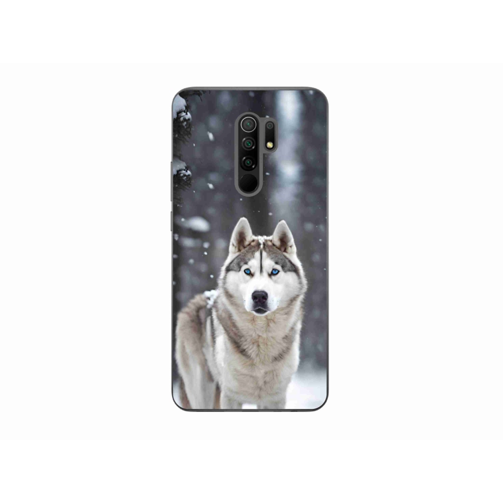 Gél borítás mmCase a Xiaomi Redmi 9-hez - husky 2