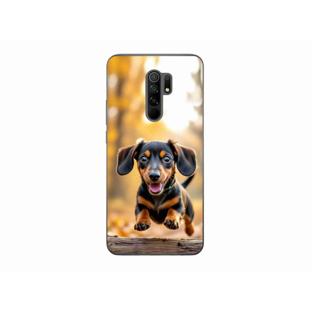 Gél borítás mmCase a Xiaomi Redmi 9-hez - tacskó 2