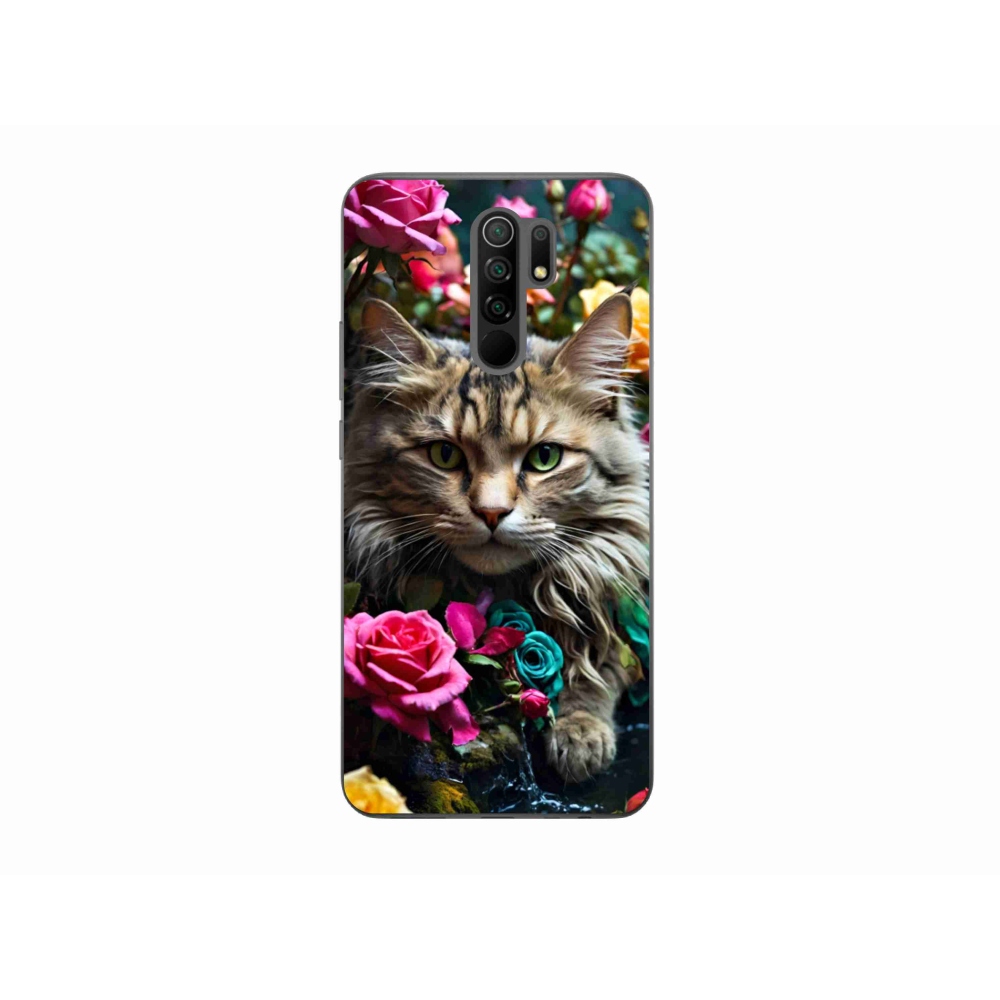 Gél borítás mmCase a Xiaomi Redmi 9-hez - macskaszem nézet 2