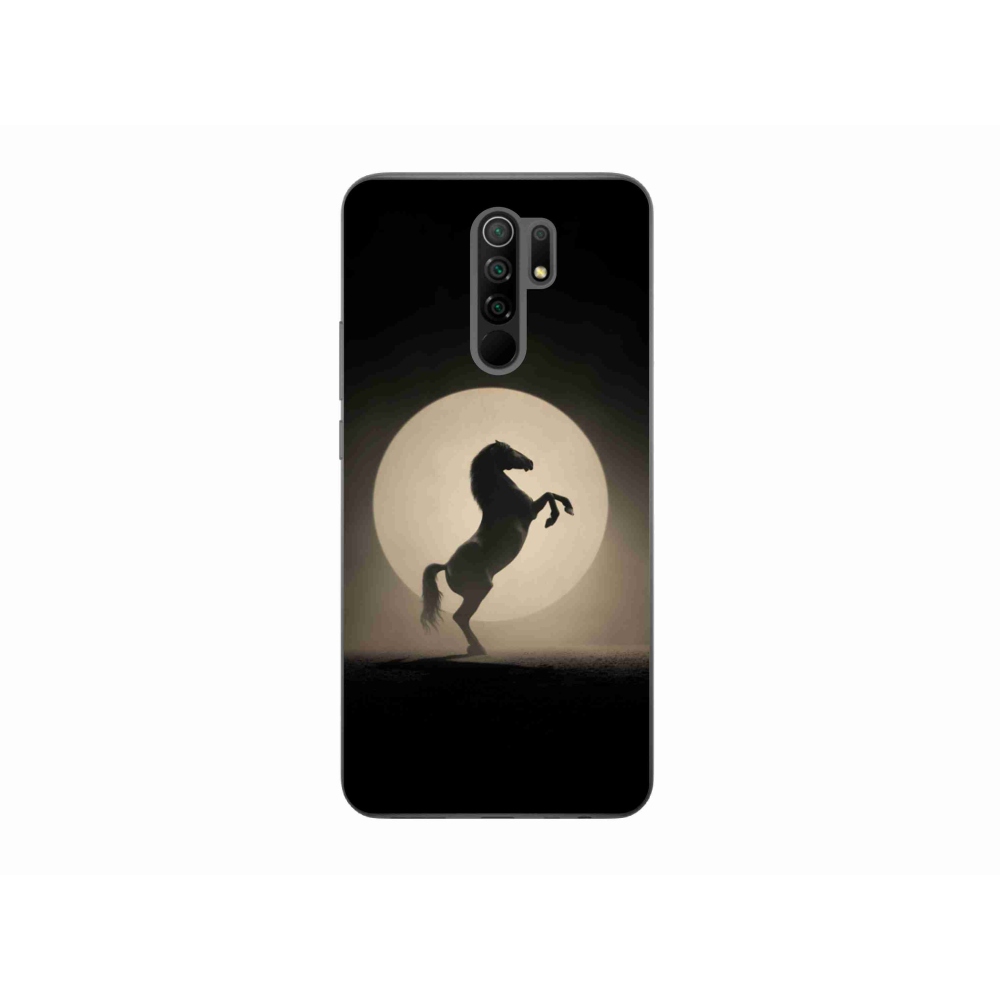 Gél borítás mmCase a Xiaomi Redmi 9-hez - ló sziluettben
