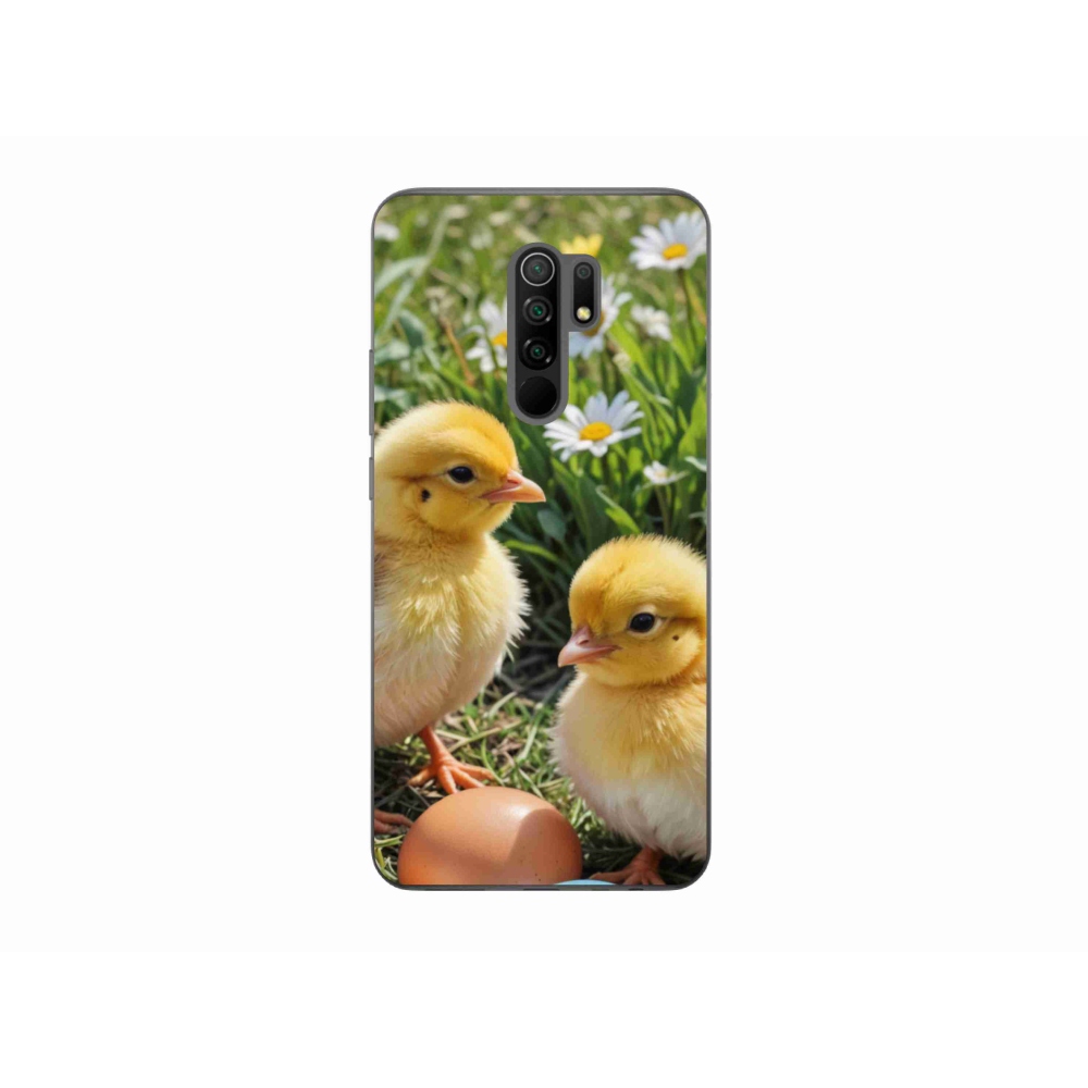 Gél borítás mmCase a Xiaomi Redmi 9 - csirkékhez