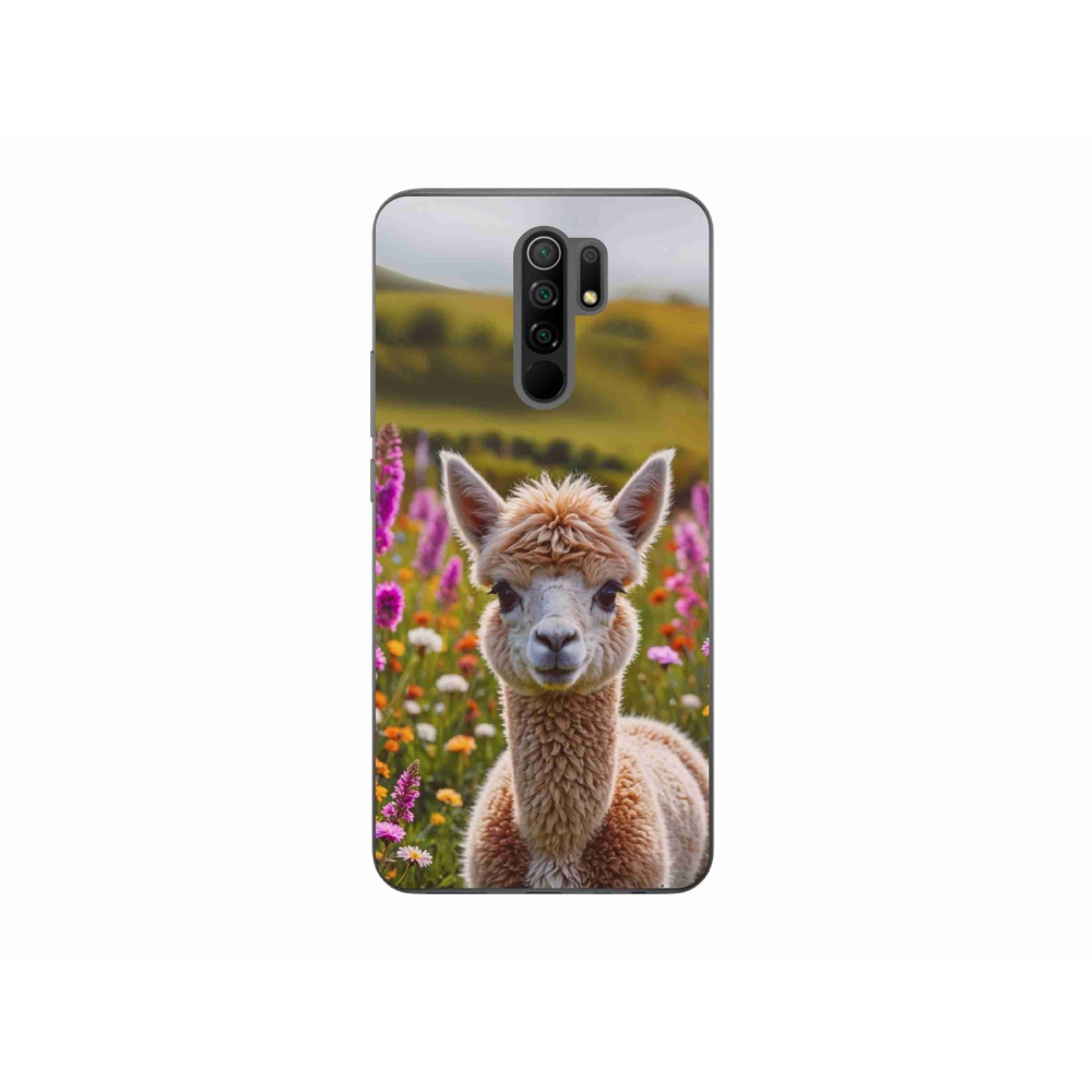 Gél borítás mmCase a Xiaomi Redmi 9-hez - láma a réten