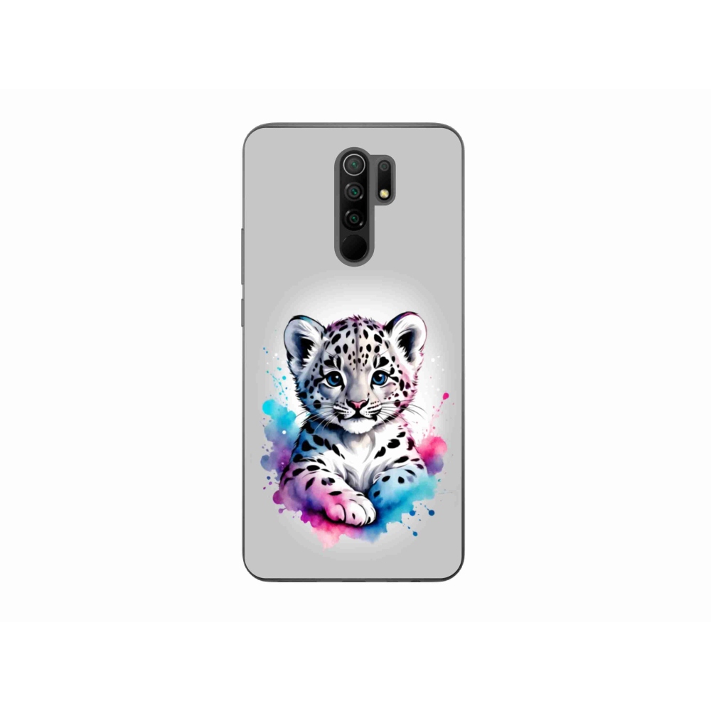 Gél borítás mmCase a Xiaomi Redmi 9-hez - leopárd kölyök