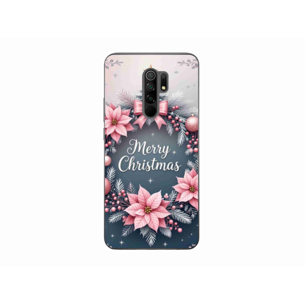 Gél borítás mmCase a Xiaomi Redmi 9-hez - boldog karácsonyt!