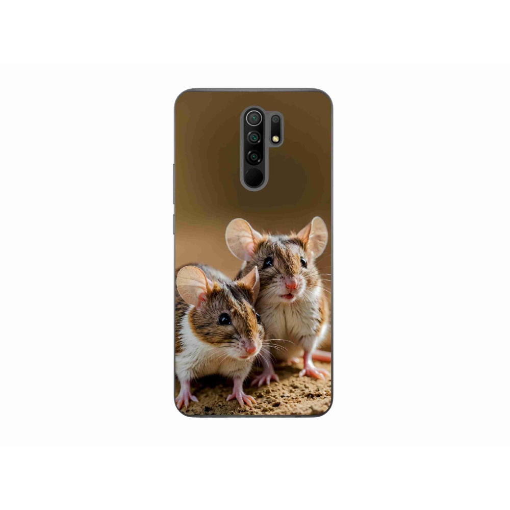 Gél borítás mmCase a Xiaomi Redmi 9-hez - egér duo