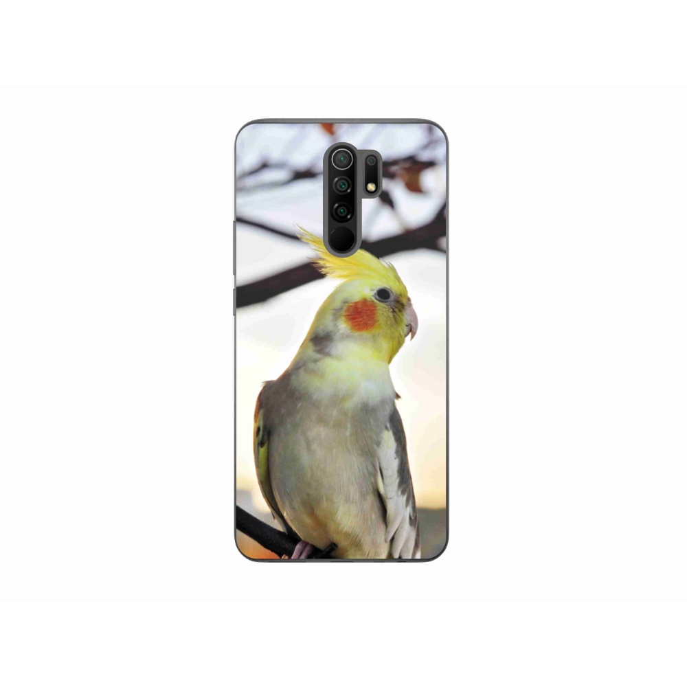 Gél borítás mmCase a Xiaomi Redmi 9-hez - papagáj korela