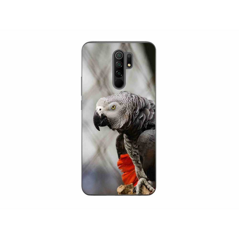 Gél borítás mmCase a Xiaomi Redmi 9-hez - papagáj jacko 3