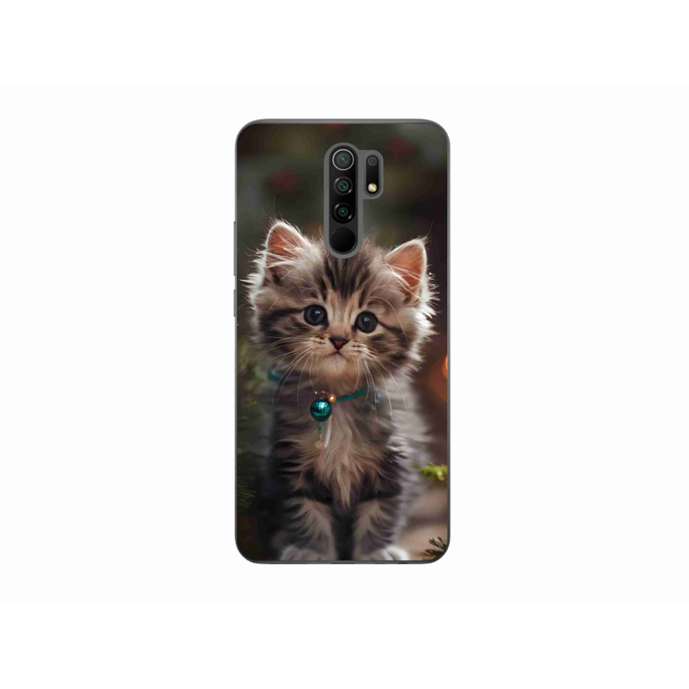 Gél borítás mmCase a Xiaomi Redmi 9-hez - aranyos cica 11