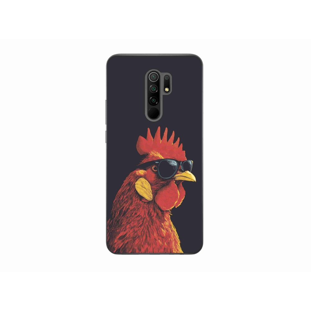 Gél borítás mmCase a Xiaomi Redmi 9-hez - stílusos kakas