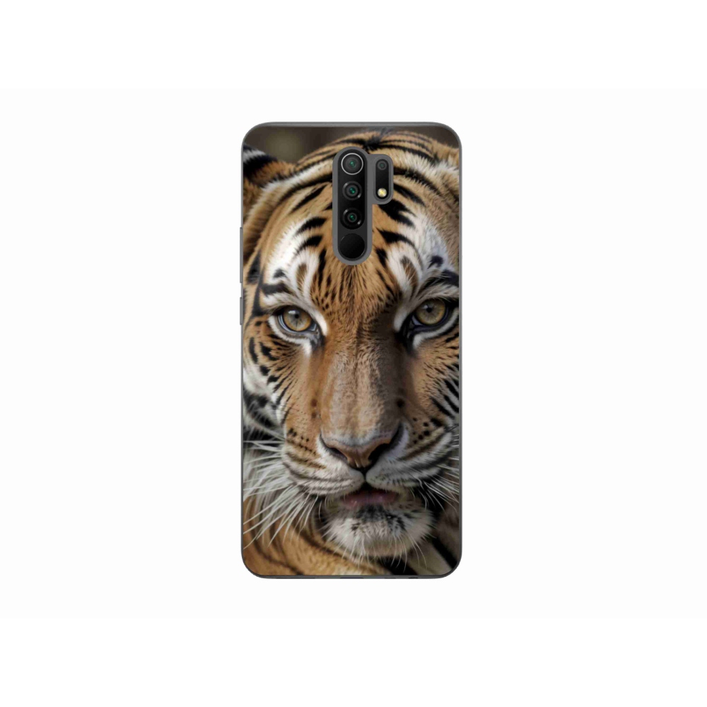 Gél borítás mmCase a Xiaomi Redmi 9-hez - tigris nézet