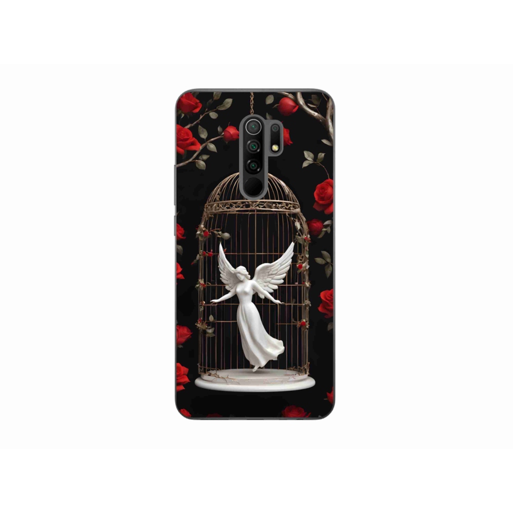 Gél borítás mmCase a Xiaomi Redmi 9-hez - csapdába esett angyal