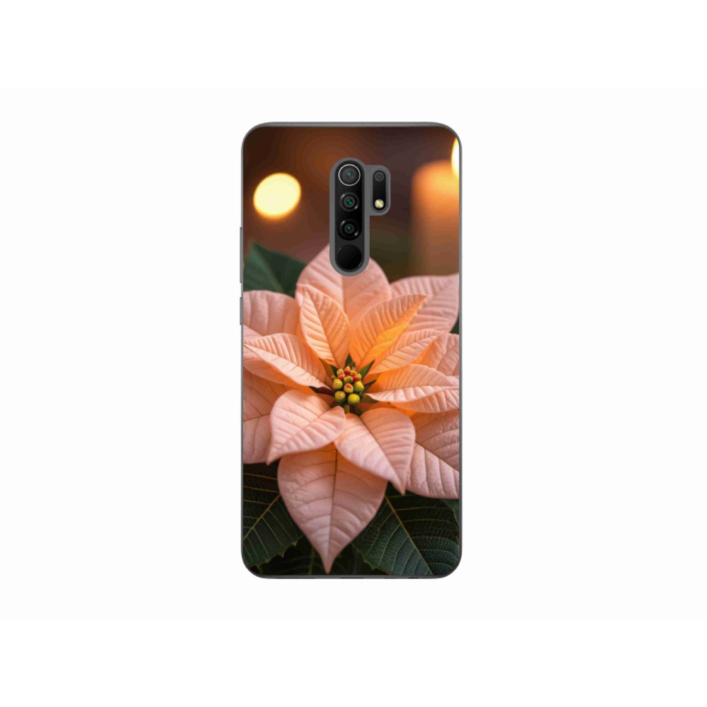 Gél borítás mmCase a Xiaomi Redmi 9-hez - Karácsonyi csillag