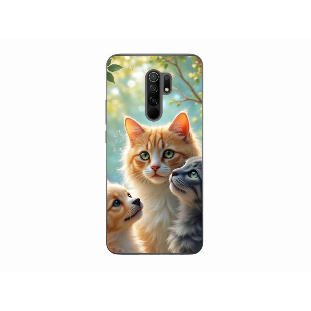 Gél borítás mmCase a Xiaomi Redmi 9-hez - állati barátság 2