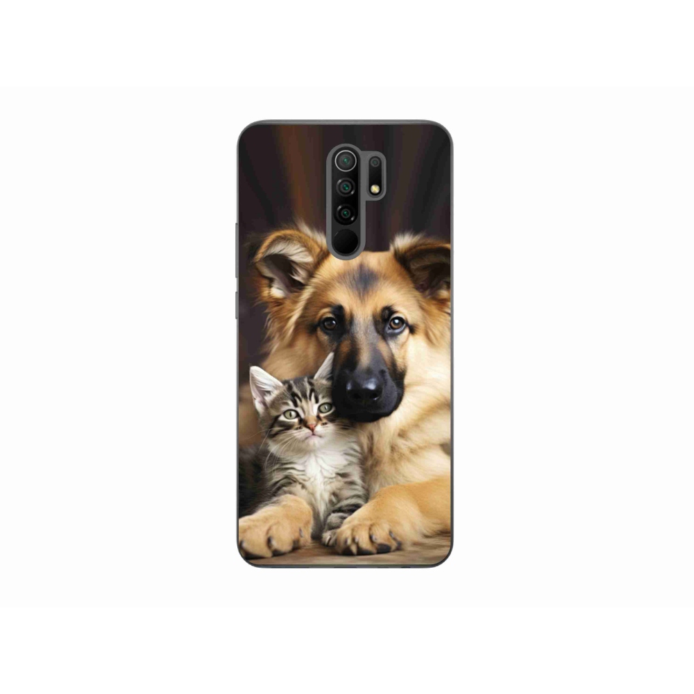 Gél borítás mmCase a Xiaomi Redmi 9-hez - állati barátság